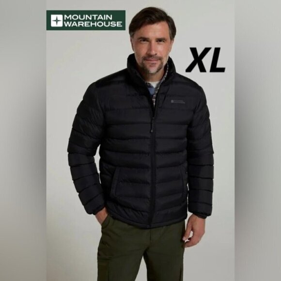 Mountain Warehouse - Vista Men's Insulated Jacket - Black. Size: XL. NWT (1679) - Picture 1 of 15
